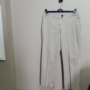 Jessica Beige Wide-Leg Pants Size 14p